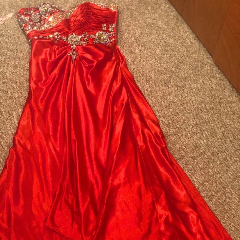 Red Ball Gown